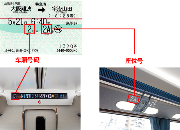 指定座席