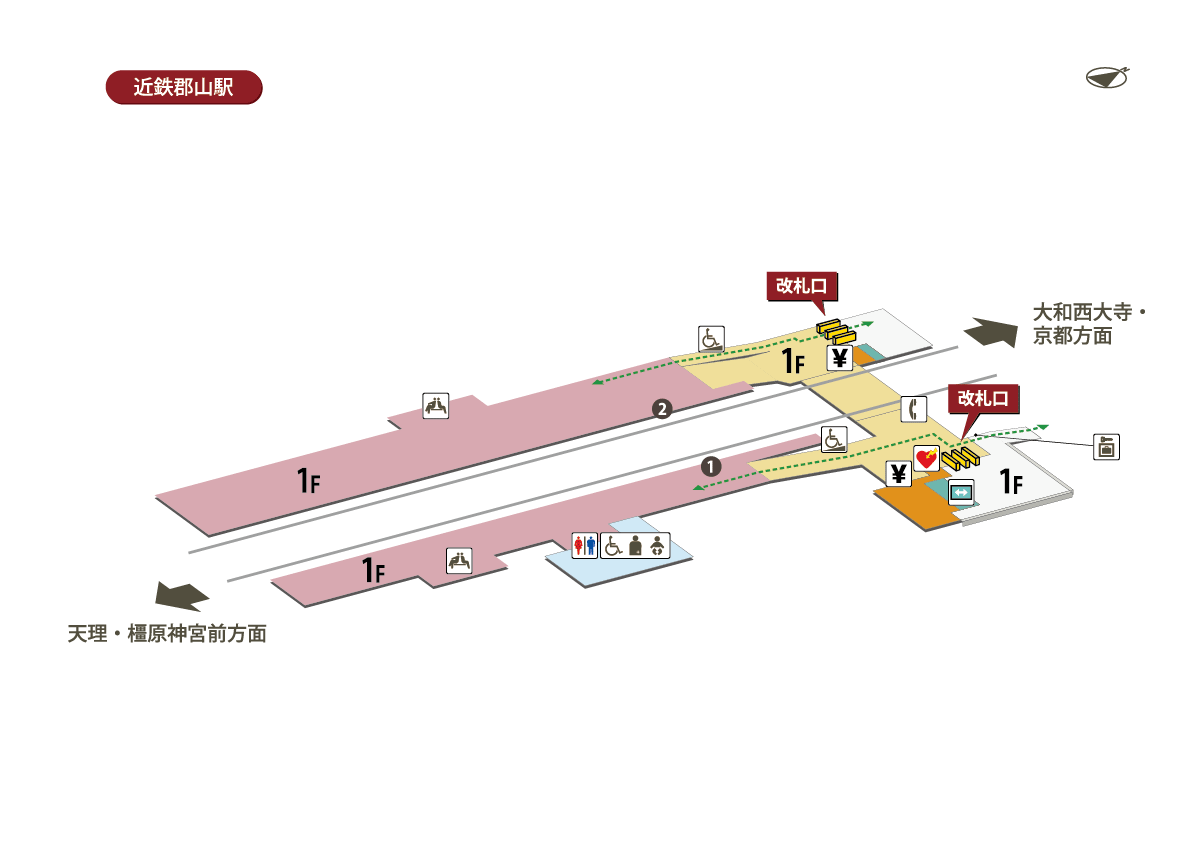 近鉄郡山駅
