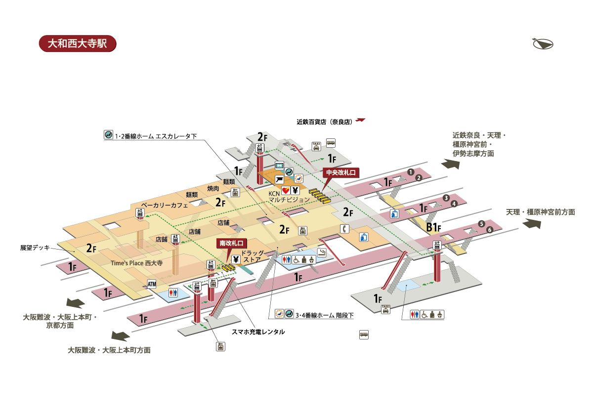 大和西大寺駅