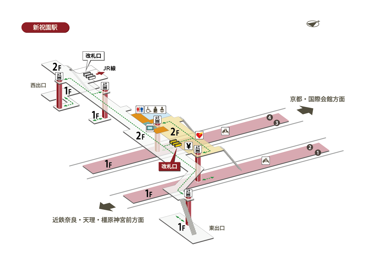 新祝園駅