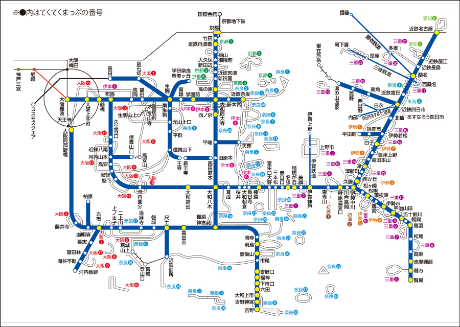 駅一覧マップ